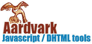 Aardvark javascript ajax dhtml tools